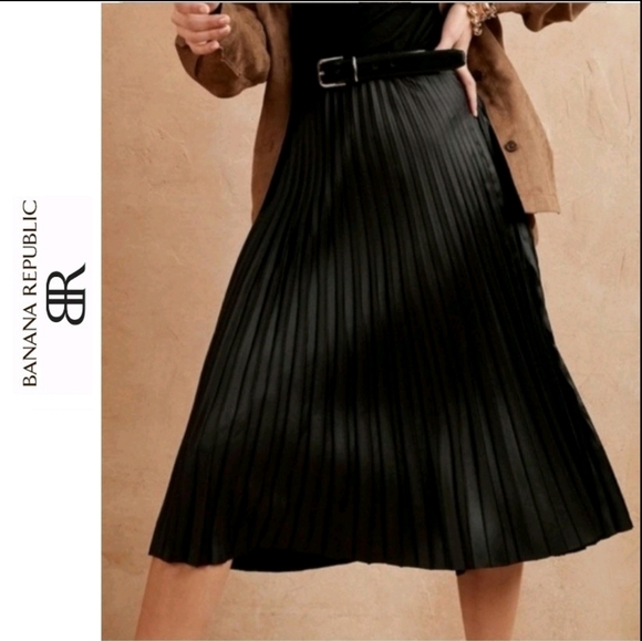 Banana Republic Dresses & Skirts - NWT Banana Republic pleated midi skirt size M